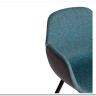 Стул VALENTINO (mod. PC45-2) Turquoise (бирюзовый)/Grey (серый)/чёрный заказать по цене 10 640 руб. в Омске