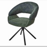 Стул EMBER 360 град. поворот. 7525-156 Зеленый, велюр/ ENJOY-355 Зеленый, ткань/ Черный, ®DISAUR заказать по цене 14 400 руб. в Омске