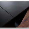 Стол обеденный Signal SALVADORE Ceramic 160 раскладной (черный Sahara Noir/черный мат) заказать по цене 145 558 руб. в Омске
