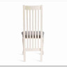 Стул DOLCE мягкое сидение бук, ivory white, велюр Tenerife Ultimate grey заказать по цене 9 920 руб. в Омске
