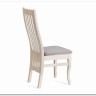 Стул DOLCE мягкое сидение бук, ivory white, велюр Tenerife Ultimate grey заказать по цене 9 920 руб. в Омске