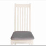Стул DOLCE мягкое сидение бук, ivory white, велюр Tenerife Ultimate grey заказать по цене 9 920 руб. в Омске