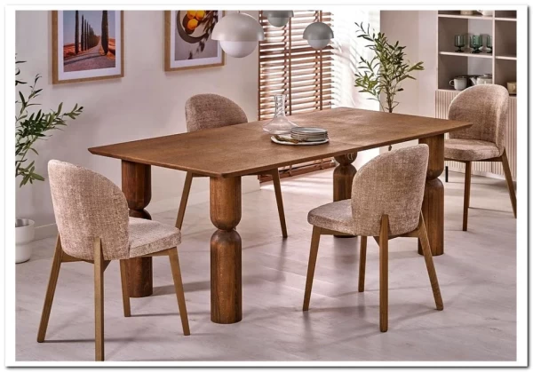 Стол обеденный Halmar MELTON раскладной (орех светлый) заказать по цене 156 415 руб. в Омске