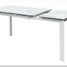 Стол CORNER 120 MATTE STATUARIO Белый мрамор матовый керамика, стекло/ белый каркас заказать по цене 59 400 руб. в Омске