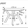 Стол обеденный Halmar RUPERT 120 (орех/орех) заказать по цене 33 759 руб. в Омске