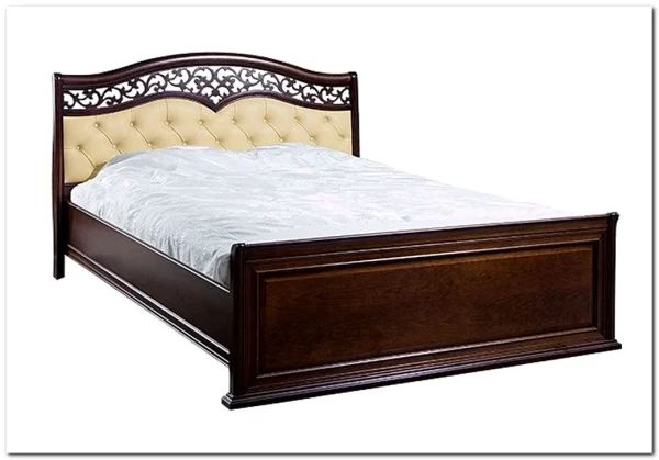 Кровать V-Loze A кожа 160x200 Verona Taranko заказать по цене 251 995,97 руб. в Омске