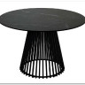 Стол TERNI 120 MATT BLACK MARBLE SOLID CERAMIC Черный мрамор матовый, керамика/Черный каркас заказать по цене 73 250 руб. в Омске