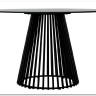 Стол TERNI 120 MATT BLACK MARBLE SOLID CERAMIC Черный мрамор матовый, керамика/Черный каркас заказать по цене 73 250 руб. в Омске