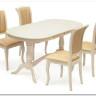 Стол раскладной Siena ( SA-T6EX2L ) ivory white (слоновая кость 2-5) заказать по цене 47 250 руб. в Омске
