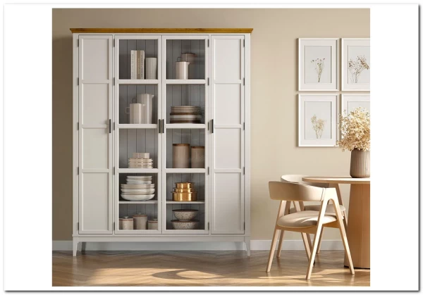 Шкаф для книг Квадро-С 422Ф из массива сосны заказать по цене 112 740 руб. в Омске