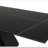 Стол обеденный Signal DIUNA CERAMIC раскладной (черный мат) заказать по цене 166 934 руб. в Омске
