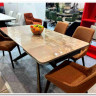 Стол EDER 160 GLOSS AMBER JADE SOLID CERAMIC / Орех, DISAUR заказать по цене 99 600 руб. в Омске