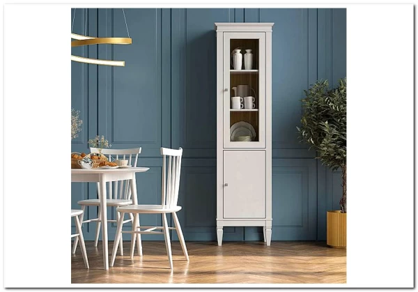 Шкаф для посуды Ольса-С 110 из массива сосны заказать по цене 33 437 руб. в Омске