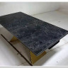 Стол ALES 180 BLACK GRAVE SOLID CERAMIC, керамика / бронзовый, DISAUR заказать по цене 83 655 руб. в Омске