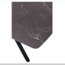 Стол RIVOLI 140 MATT BLACK MARBLE SOLID CERAMIC / BLACK заказать по цене 74 900 руб. в Омске