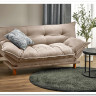 Диван HALMAR PILLOW раскладной, бежевый/дуб заказать по цене 53 667 руб. в Омске