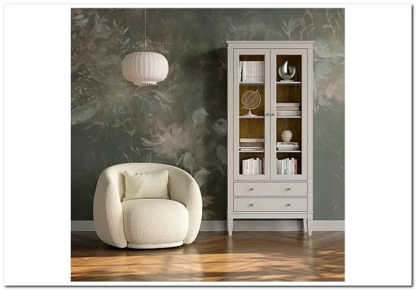 Шкаф для посуды Ольса-С 202 из массива сосны заказать по цене 49 637 руб. в Омске