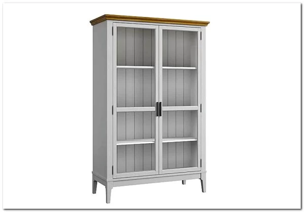 Шкаф для посуды Квадро-С 20 из массива сосны заказать по цене 36 245 руб. в Омске