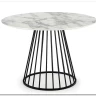 Стол обеденный Halmar BRODWAY белый мрамор/черный заказать по цене 30 047 руб. в Омске