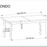 Стол обеденный Halmar EDMONDO 160 раскладной (дуб) заказать по цене 115 591 руб. в Омске