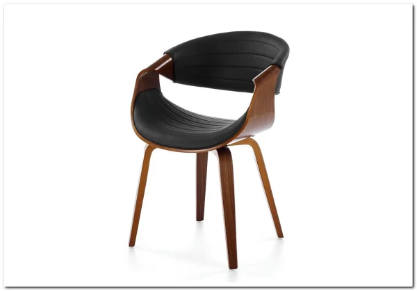 Стул кухонный Halmar K544 (черный/орех) заказать по цене 19 783 руб. в Омске