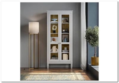 Шкаф для посуды Ольса-С 200 из массива сосны