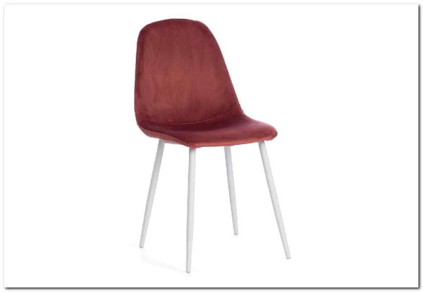 Стул BREEZE (mod. 4724) Coral (коралловый) HLR44 / белый заказать по цене 4 500 руб. в Омске