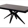 Стол FORIO 160 MATT BLACK MARBLE SINTERED STONE/ BLACK заказать по цене 88 950 руб. в Омске