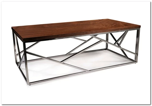 Стол журнальный Signal ESCADA A (орех/серебряный) заказать по цене 35 711 руб. в Омске