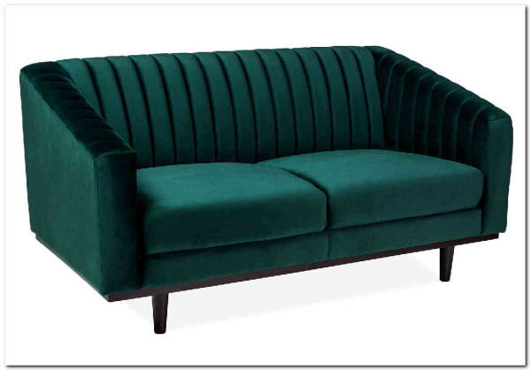 Диван ASPREY 2 Velvet Bluvel 78  Signal (зеленый) заказать по цене 82 841 руб. в Омске