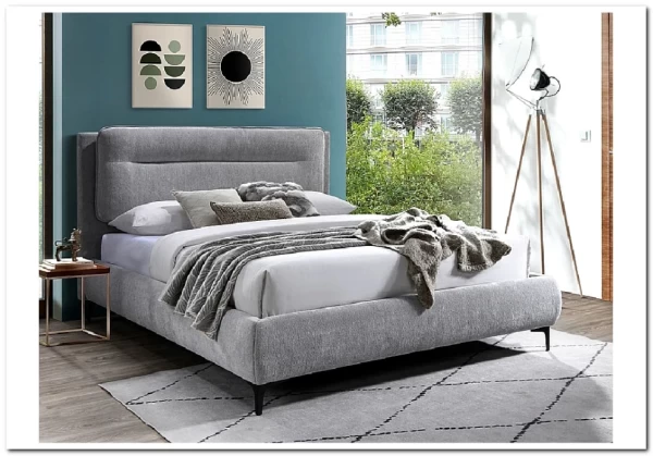 Кровать SIGNAL NIKOZJA Raven 06 светло-серый, 160/200 заказать по цене 66 718 руб. в Омске