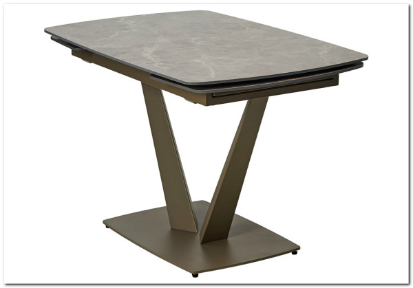 Стол ALATRI 120 MATT LATTE STONE SOLID CERAMIC / TAUPE, DISAUR заказать по цене 75 200 руб. в Омске