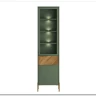 Витрина Siena REG1W1D1S дымчатый зеленый/дуб вотан BRW заказать по цене 28 950 руб. в Омске