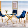 Стул кухонный Signal CHIC Velvet Bluvel 52 (античный розовый/золотой) заказать по цене 11 429 руб. в Омске