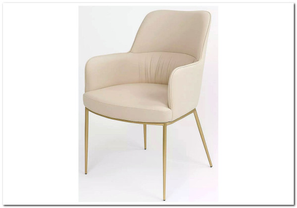 Стул BRUNO Milk Ti-02, PU / шампань, ®DISAUR заказать по цене 15 850 руб. в Омске