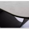 Стол обеденный Signal INFINITY Ceramic 160 раскладной (Nature Cloud белый/черный) заказать по цене 209 327 руб. в Омске