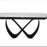 Стол обеденный Signal INFINITY Ceramic 160 раскладной (Nature Cloud белый/черный) заказать по цене 209 327 руб. в Омске