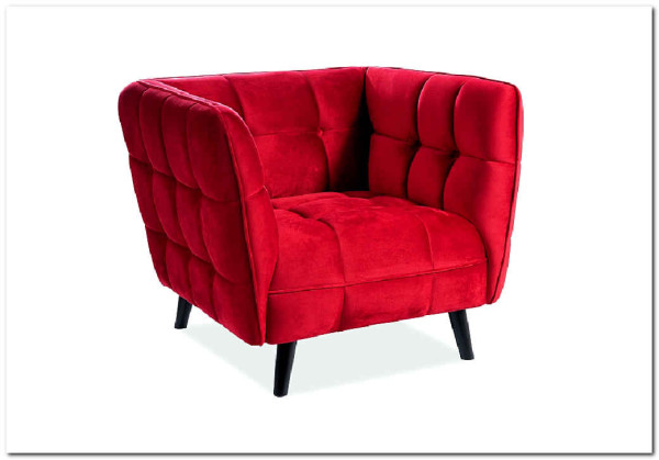 Кресло Signal CASTELLO 1 Velvet Bluvel 59 (бордовый) заказать по цене 64 889 руб. в Омске Кресло Signal CASTELLO 1 Velvet Bluvel 59 (бордовый) заказать по цене 64 889 руб. в Омске