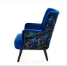 Кресло Halmar PAGONI (темно-синий/черный) заказать по цене 43 019 руб. в Омске
