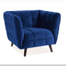 Кресло CASTELLO 1 Velvet Bluvel 86  Signal (темно-синий) заказать по цене 64 889 руб. в Омске