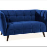 Кресло CASTELLO 1 Velvet Bluvel 86  Signal (темно-синий) заказать по цене 64 889 руб. в Омске