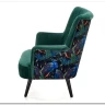 Кресло Halmar PAGONI (темно-зеленый/черный) заказать по цене 43 019 руб. в Омске
