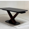 Стол BLANCO 160 MATT BLACK MARBLE SOLID CERAMIC / Орех, DISAUR заказать по цене 102 000 руб. в Омске