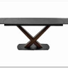 Стол BLANCO 160 MATT BLACK MARBLE SOLID CERAMIC / Орех, DISAUR заказать по цене 102 000 руб. в Омске