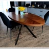 Стол обеденный Halmar LOCARNO (ореховый/черный) заказать по цене 44 604 руб. в Омске