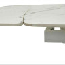 Стол ALATRI 120 GLOSS STATUARIO WHITE SINTERED STONE / WHITE заказать по цене 79 600 руб. в Омске