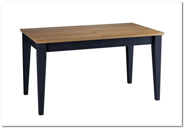 Стол обеденный Форест Графит 140 со вставкой (массив) заказать по цене 39 975 руб. в Омске