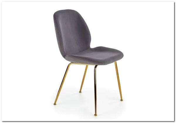 Стул кухонный Halmar K381 (серый/золотой) заказать по цене 13 416 руб. в Омске