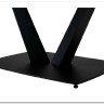 Стол ALATRI 120 MATT GOLDEN BLACK SINTERED STONE / BLACK заказать по цене 0 руб. в Омске