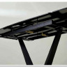 Стол ALATRI 120 MATT GOLDEN BLACK SINTERED STONE / BLACK заказать по цене 0 руб. в Омске